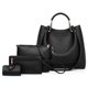thumbnail image 1 of LHSHID 4 pcs/set Shoulder Bags Bucket Totes Handbags Crossbody Bags for women Polyester Single Fashion Solid Soft Versatile women bag, 1 of 6