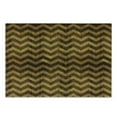 thumbnail image 3 of Chevron Cutting Board, Zigzag Chevron V-Shaped Motif Medieval Heraldry on Wood Style Background, Decorative Tempered Glass Cutting and Serving Board, Small Size, Pale Brown, by Ambesonne, 3 of 5