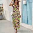 thumbnail image 6 of Leopard Print Pattern Sleeveless Dress Female Clothing Dress Women Summer 2025 Dress, 6 of 7