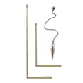 thumbnail image 4 of 99.9% Copper Detector Rod Metal Rod+Pendulum Pendant For Treasure Hunting Tools, 4 of 9