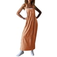 thumbnail image 3 of WILLBEST Vestidos Verano para Mujer Vestido A Rayas de Moda para Mujer | Vestido Skater con Tirantes de Moda Extra Grande, 3 of 3