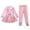 Pink2, variant on lnmuld Girls 2 Piece Long Sleeve Rash Guard Set with Matching Swim Shorts Youth Toddler Color:Pink1,Size:11-12 Years