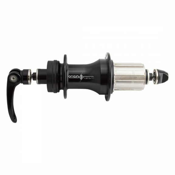 Origin8 RD-1120 Road Disc Hubs 24H Blk 8-11s Cass Skewer Included