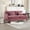 WINE RED, variant on Modern Design with Brown Wood Feet | Can Be Used in Apartment Lounge | Increases Stability and Durability