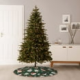 thumbnail image 6 of Lukts Festive Forest Friends Print Color Life Christmas Tree Skirt, Winter Holiday Tree Mat Decoration ,Can be Used as A Shawl-, 6 of 6