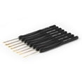 thumbnail image 2 of fankhu 8pcs Ergonomic Aluminum Crochet Hooks Yarn Knitting Needles for Sweater (B), 2 of 9
