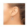 thumbnail image 3 of Sterling Silver Heart Dangle Post Earrings, 3 of 4