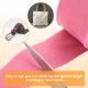 thumbnail image 4 of Cinta de tejido de algodón Uxcell de 2 pulgadas y 11 yardas, cinta de tejido de poliéster para manualidades, asas de bolsa de tela, fabricación de cinturones de tela, suministros para exteriores, rosa, 4 of 6
