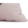 thumbnail image 2 of Simply Daisy, 18" x 18" Single Flamingo , Animal Print Outdoor Pillow, Pink, 2 of 2