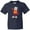 Navy, variant on Cute Robot, Silly Robot, Funny Robot, Robotics Youth T-Shirt