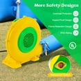 thumbnail image 6 of Gymax 480W 0.6 HP Electric Blower 1920 PA Air Blower for Inflatables Water Slide, 6 of 10