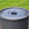 thumbnail image 6 of Aluminum Alloy Camping Picnic Hanging Pot Large Capacity Outdoor Tableware Cookware Hiking Cooking Pots for Campfire Equipment, 6 of 17