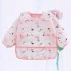 thumbnail image 4 of Baby Waterproof Long Sleeve Aprons Children Breathable Painting Flamingo Aprons Baby Eatting Clothes (Pink, Size 90, 0.6-2 Years Old Style), 4 of 4