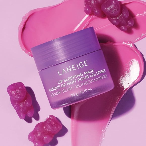 Mascarilla para dormir para labios Laneige Gummy Bear 20 ml