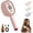 Pink, variant on 2026 New Electric Steam Brush, Rechargeable Cordless Hair Straightener Brush, Anti-Static Detangling Comb with Mist, Portable Hot Styling Tool Frizzy Hair, Smooth Nourish All