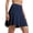 Dark Blue, variant on 18" High Waisted Skorts Skirt Tennis Skirts for Women with Pockets Modest Long Golf Running Athletic Casual white XXL