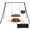 11"x16" Carbon Steel Grill, variant on Swivel Campfire Grill Grate, Adjustable Stainless Steel Fire Pit Grill Grate Over Fire Pit, Open Fire Grill Rack with Carrying Bag for Outdoor Cooking Camping, Rectangle Silver