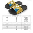 thumbnail image 2 of Simpsons Home Slippers Unisex House Sandals Breathable PVC Slides for Lounge, Beach, Travel 41(255mm), 2 of 8