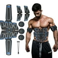 thumbnail image 1 of 8pcs Fitness Abdominal Patch Training Device Electric Muscle Stimulator Home Trainer Equipment, 1 of 7