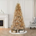 thumbnail image 2 of 7.5 ft Pre-lit Rose Gold Tree 1315 Tips 500 UL Clear Incandescent Lights, 2 of 2
