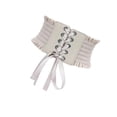 thumbnail image 1 of Ceinture Large pour Femmes sous-Poitrine Cosplay corset Extensible Taille Haute Beige, 1 of 4