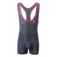 thumbnail image 4 of Nrmvnmi Men's Wrestling Singlets Sleeveless Athletic Supporters Wrestling Uniform Sports Bodysuit Jumpsuits for Fun Gray-M, 4 of 8