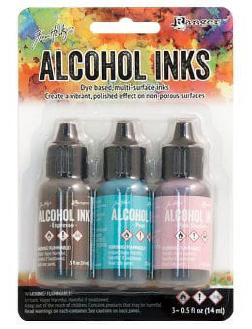 Tim Holtz Adirondack Alcohol Ink Bundle  Summit View and Retro Cafe Ink Set