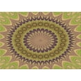 thumbnail image 1 of Ahgly Company Machine Washable Indoor Rectangle Transitional Sienna Brown Area Rugs, 7' x 10', 1 of 7