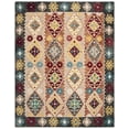 thumbnail image 2 of SAFAVIEH Aspen Jovka Geometric Diamonds Wool Area Rug, Beige/Charcoal, 8' x 10', 2 of 7