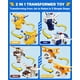 thumbnail image 5 of Super Wings Toys Transformer Toys Juguete De Avión De 2 Pulgadas Para Niños De 3 A 5 Años 15 Paquetes Transforming Jet Playset Ruedas Móviles Reales Suministros Para Fiestas De Cumpleaños Para Niños Y, 5 of 9