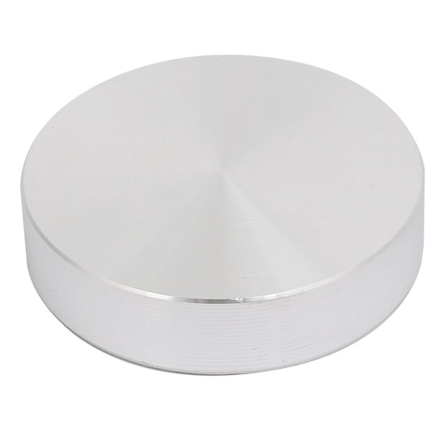 Unique Bargains 40mm Diameter 10mm Thickness M8 Thread Aluminum Disc Hardware for Glass Table