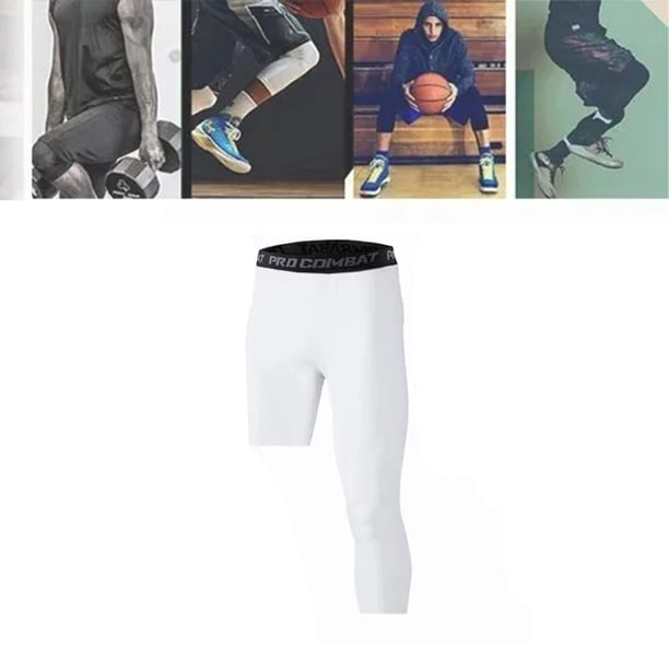 Pantalones de entrenamiento atléticos diferentes longitudes de pierna mallas de entrenamiento absorción de sudor color blanco para senderismo ANGGREK Otros
