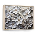thumbnail image 2 of Designart "Serenade Of Fragrant Plumeria II" Plumeria Floater Framed Wall Art Living Room, 2 of 5