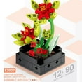 thumbnail image 2 of Building Block Flower BouquetArtificial Flowers  Building Set for Adults  Decorative Home Accessories  Valentines Day Gift Idea  Botanical Collection, 2 of 6