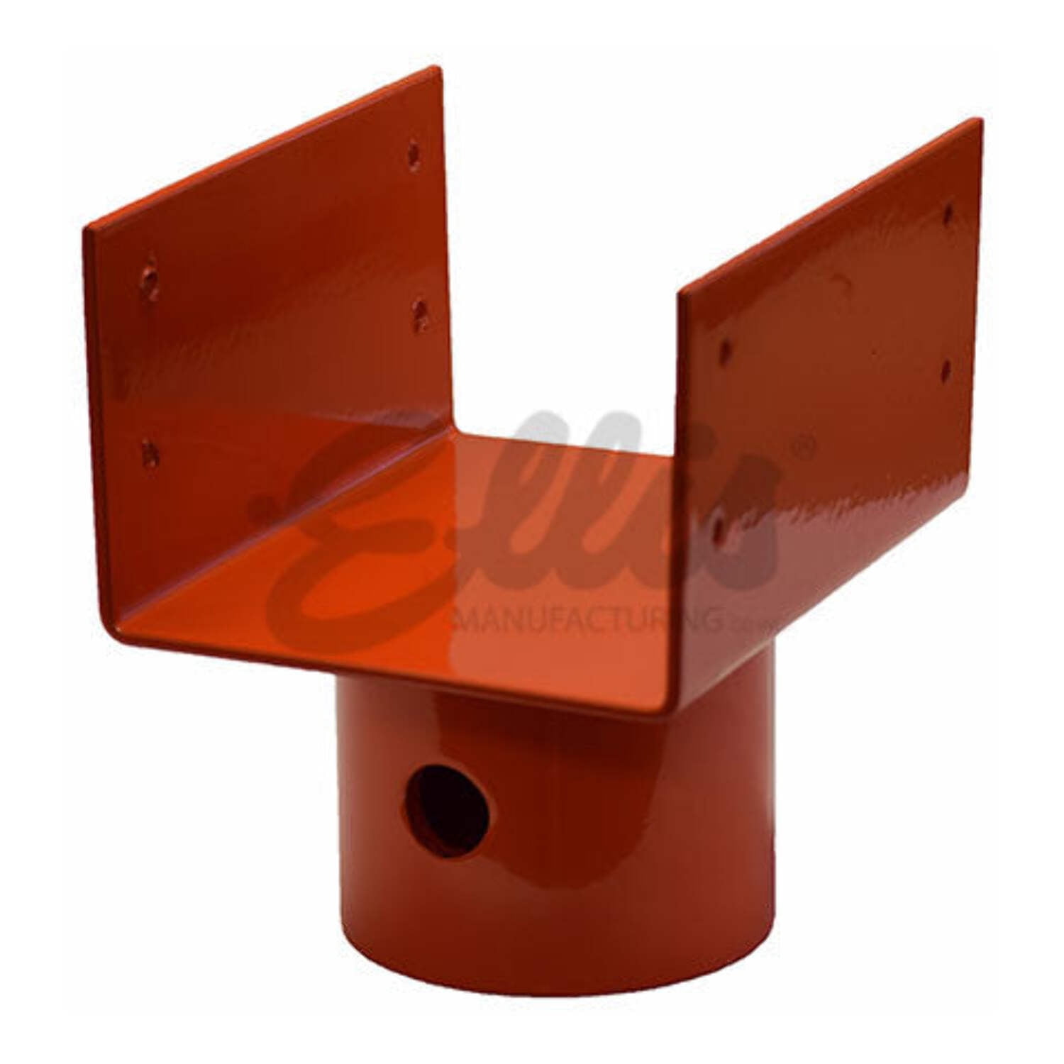 Ellis Manufacturing Company U-Head Top - Triple Joist Holder for Heavy Duty Steel Shores