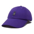 thumbnail image 5 of Dalix Hippo Embroidered Cotton Dad Hat Cute Animal Design Adjustable Baseball Cap for Everyday Wear Womens in Purple, 5 of 5