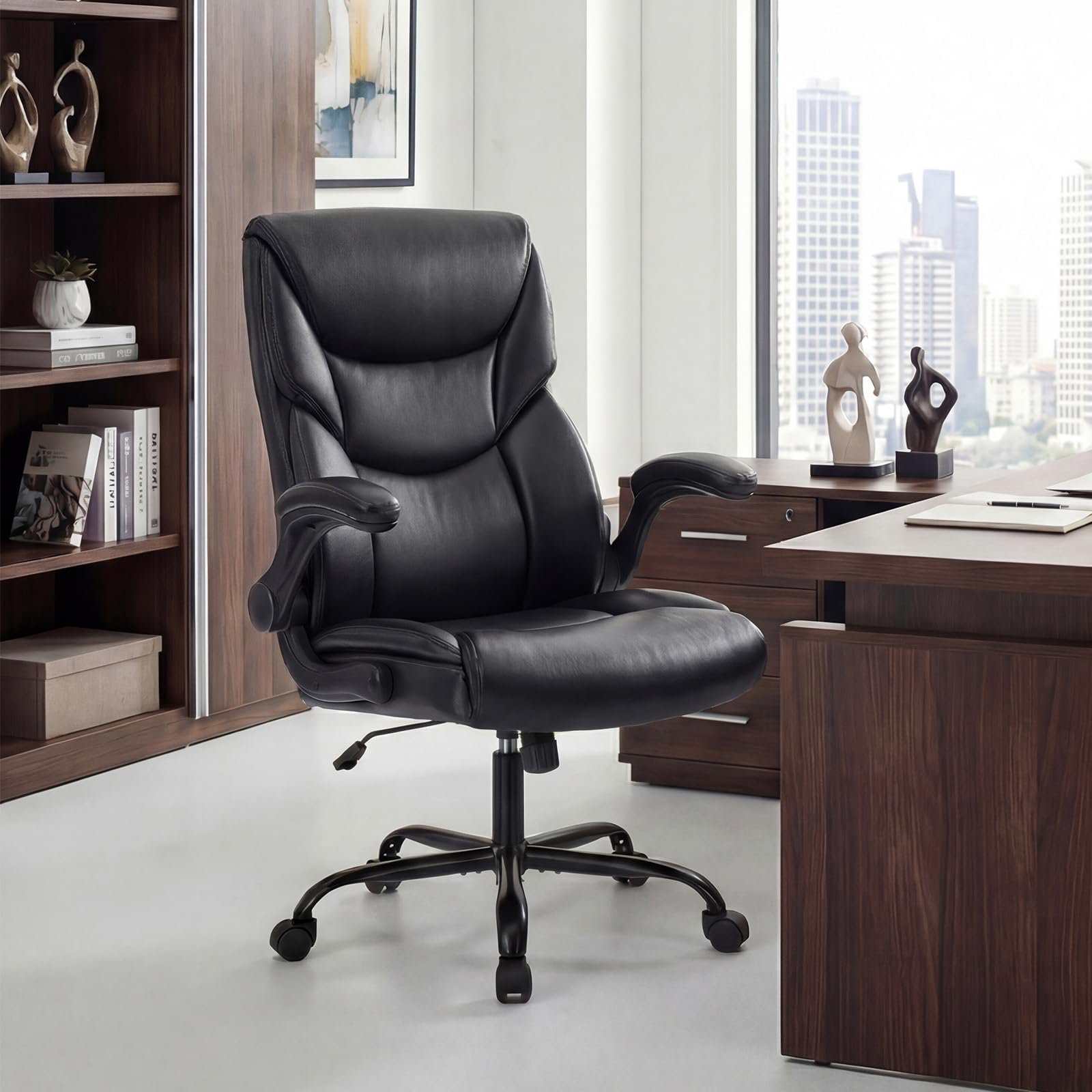 pu leather office chair ergonomic product