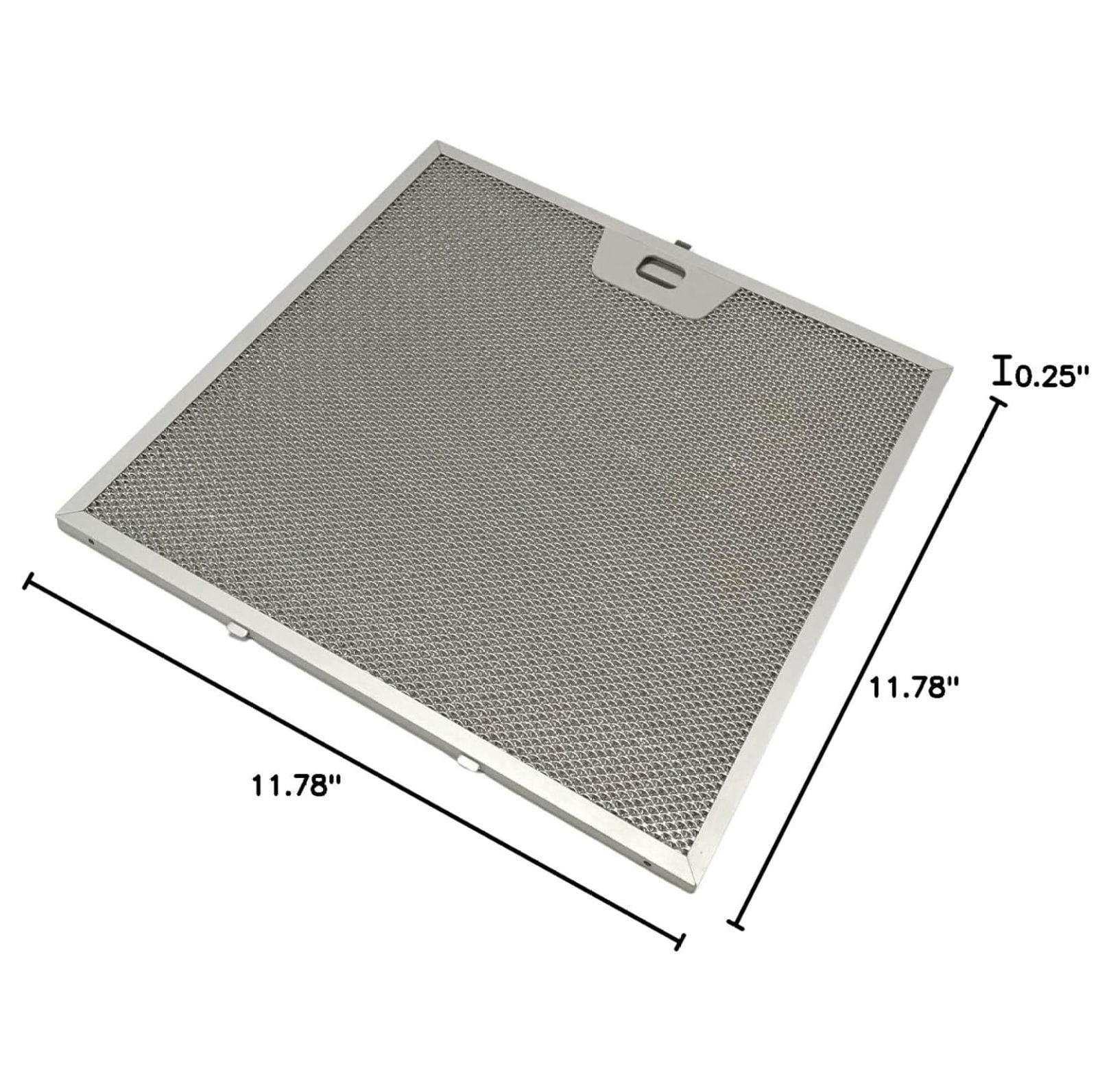 Range Hood Grease Filter Compatible with Part Number wb02x24872 Approximately 11-7/8 x 11-7/8 Inches