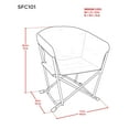 thumbnail image 3 of Rio Beach Charcoal Sofa Chair, 3 of 3