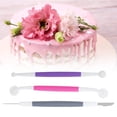 thumbnail image 3 of Fondant Cutter,  Cake Carving Tool for 3Pcs Fondant Set for for Cookie Fondant Exhaust Pin Decorated Fondant Dessert for Decorative Sculpting Modeling Tools Cake Decorating Kits, 3 of 7