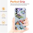 thumbnail image 4 of Rainbow Butterfly Clear Case for Samsung Galaxy S21,Aesthetic Art Design Case for Men Women,Unique Trendy Transparent TPU Bumper Case Cover, 4 of 5