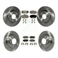 thumbnail image 1 of Transit Auto Front Rear Disc Brake Rotors and Ceramic Pads Kit for Car 2017-2020 Hyundai Elantra 2.0L K8T-101530, 1 of 11
