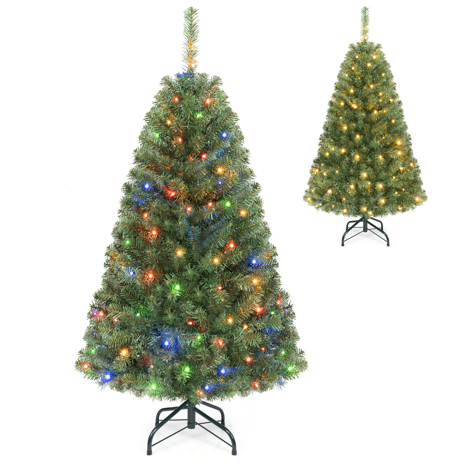 Costway 4' Pre-Lit Artificial Christmas Tree 100 LED photo 2