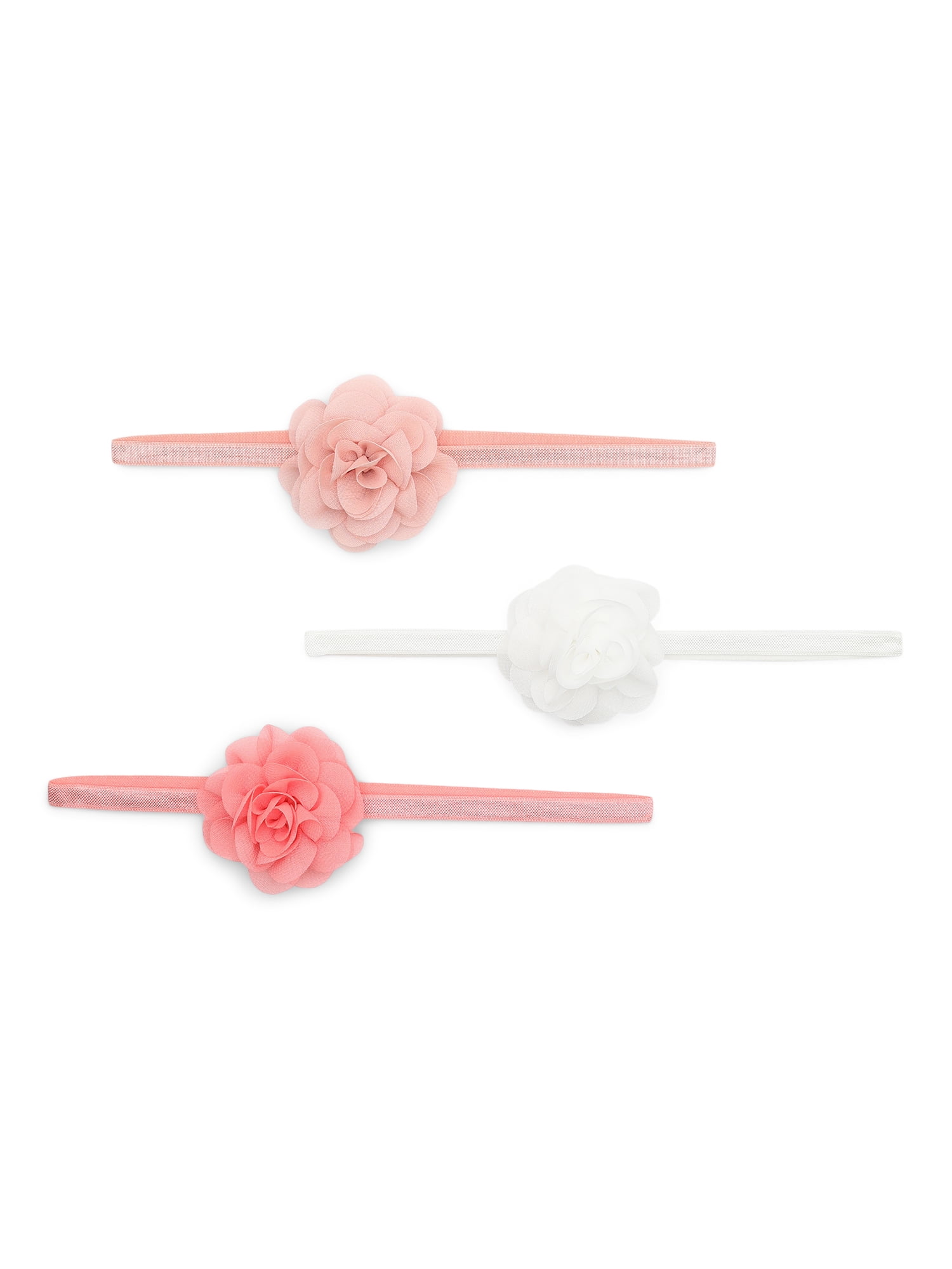 Carter's Child of Mine Baby Girl Flower Head Wrap, 4-Pack