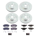 thumbnail image 2 of PowerStop Front and Rear Geomet Coated Brake Rotor and Pad Kit Fits: SUBARU Select Models CRK8520, 2 of 3