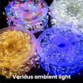 thumbnail image 2 of Led Copper Wire Firecracker Light String, Cluster Twinkle Lights for Christmas Tree, Waterproof 8 Modes Hanging Fairy Lights, Cluster Fairy Lights, Holiday Decoration Atmosphere Lights for Yard, 2 of 9
