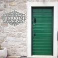 thumbnail image 2 of Joveco Metal Welcome Sign Cast Iron Welcome Sign Wall Decor, 2 of 5