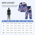 thumbnail image 4 of Yiaed Night Sky Winged French Bulldog Print Men’s Pajamas Set - Long Sleeve Button Down Sleep Shirt and Pajama Bottoms Sleepwear Set Mens Pjs Sets Men's Pajama Bottoms-Large, 4 of 7
