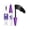 Black, variant on Kokovifyves 4D Waterproof Fiber Colored Mascara for Women, Non-Clumping Longwear, Volumizing Curling & Defining Eyelash Makeup，10g