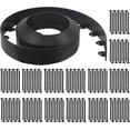 thumbnail image 1 of No Dig Landscape Edging Kit 40 Foot 3 Inch Tall Garden Border 100 Anchoring Spikes, 1 of 7